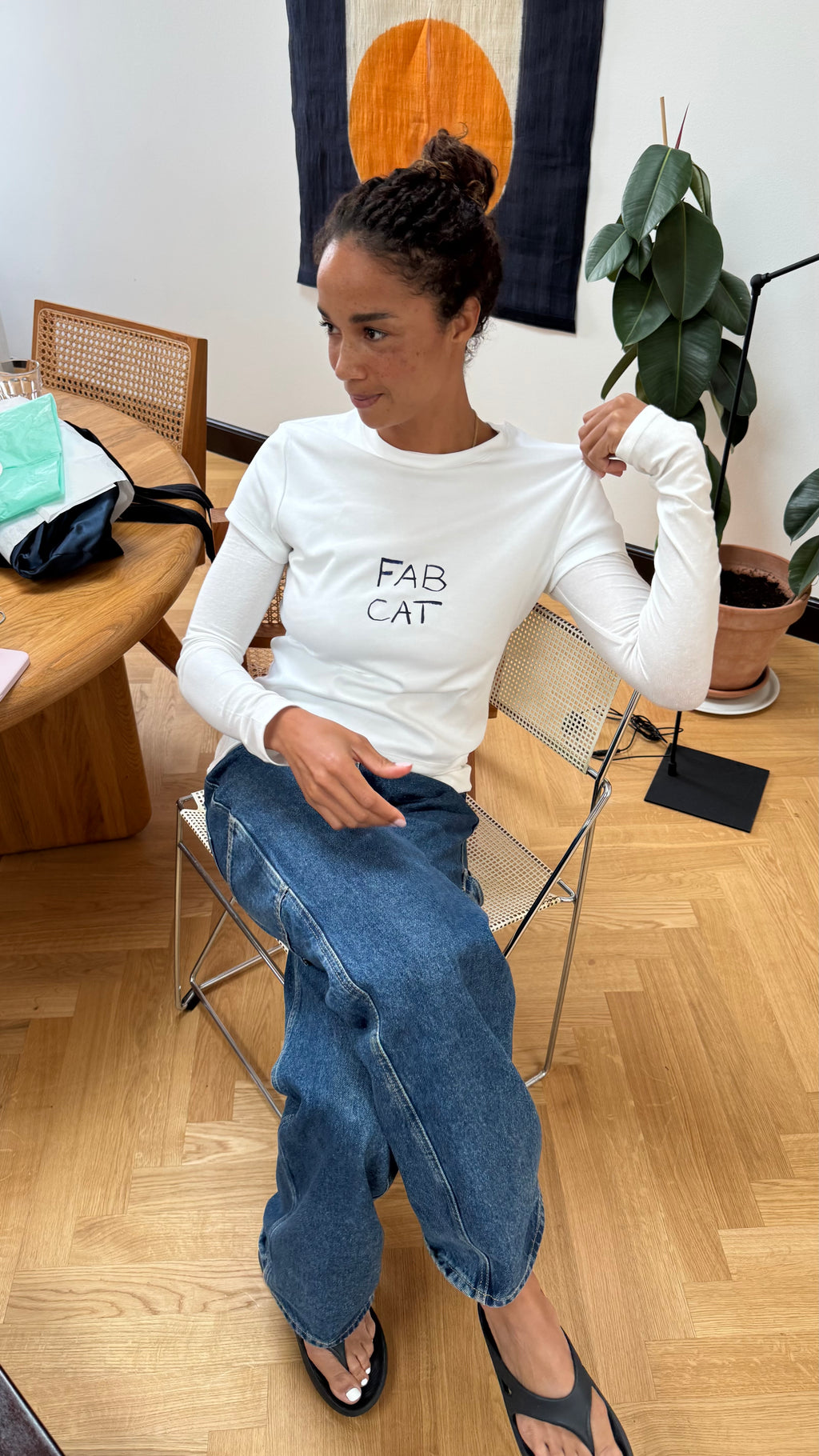 FAB CAT tee