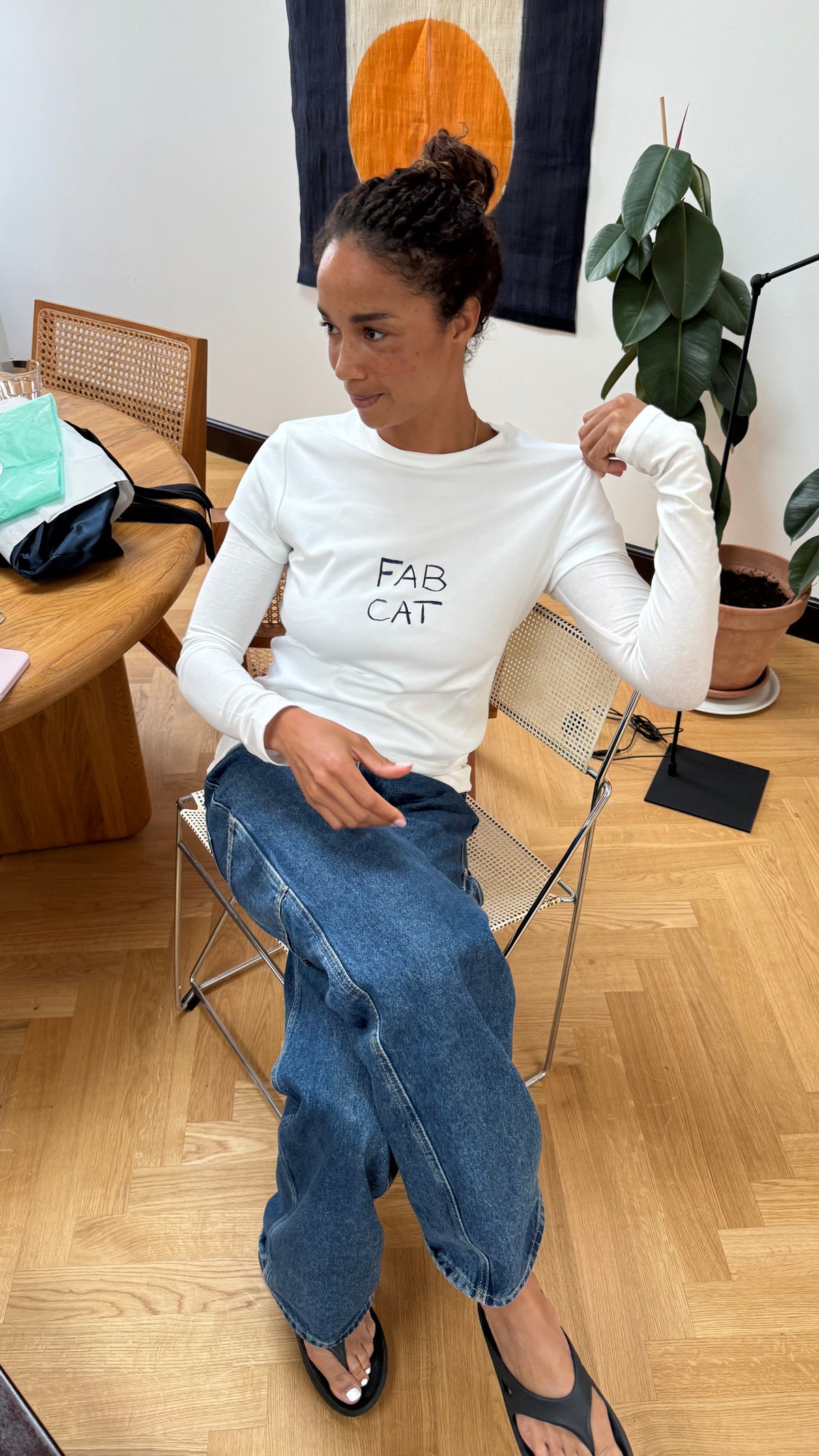 FAB CAT tee