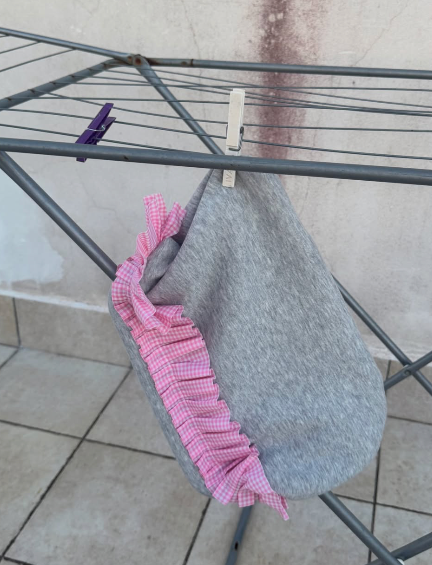 Puglia Pink Granny Clutch